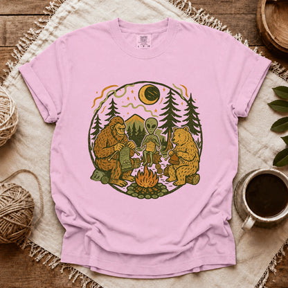 Comfort Colors Campfire Knitting Friends T-shirt