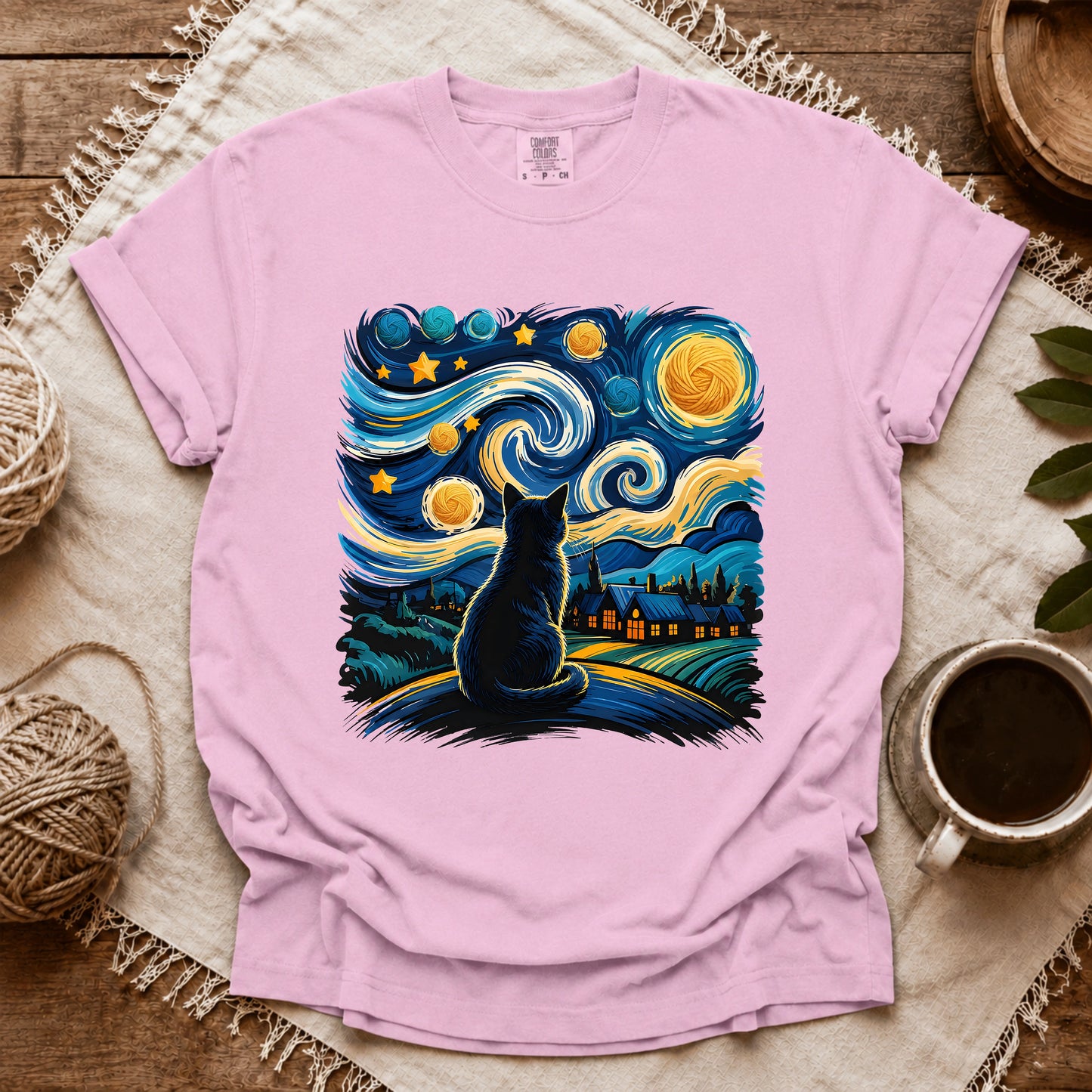 Comfort Colors Cat World T-shirt