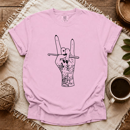 Comfort Colors Crocheting Rock T-shirt