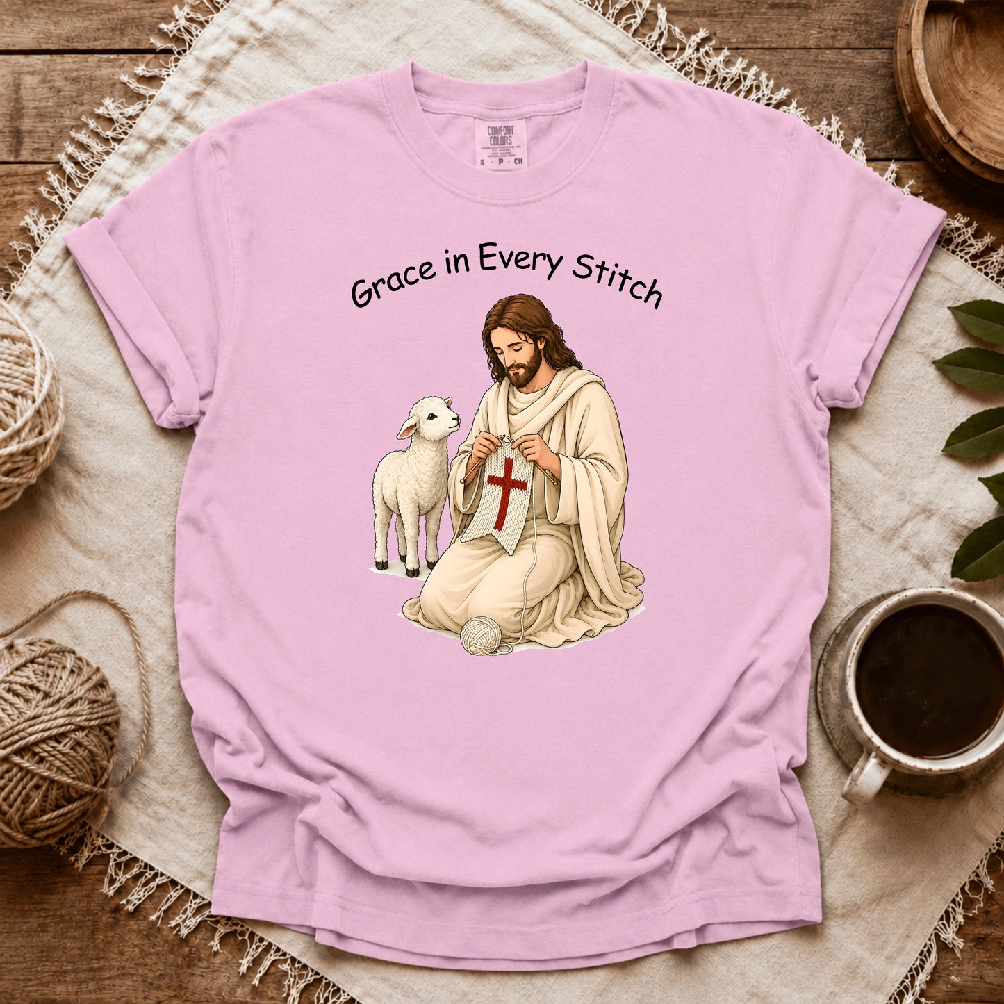 Comfort Colors Grace In Every Stitch T-shirt