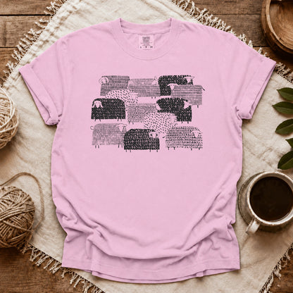 Comfort Colors Sheep Happens T-shirt