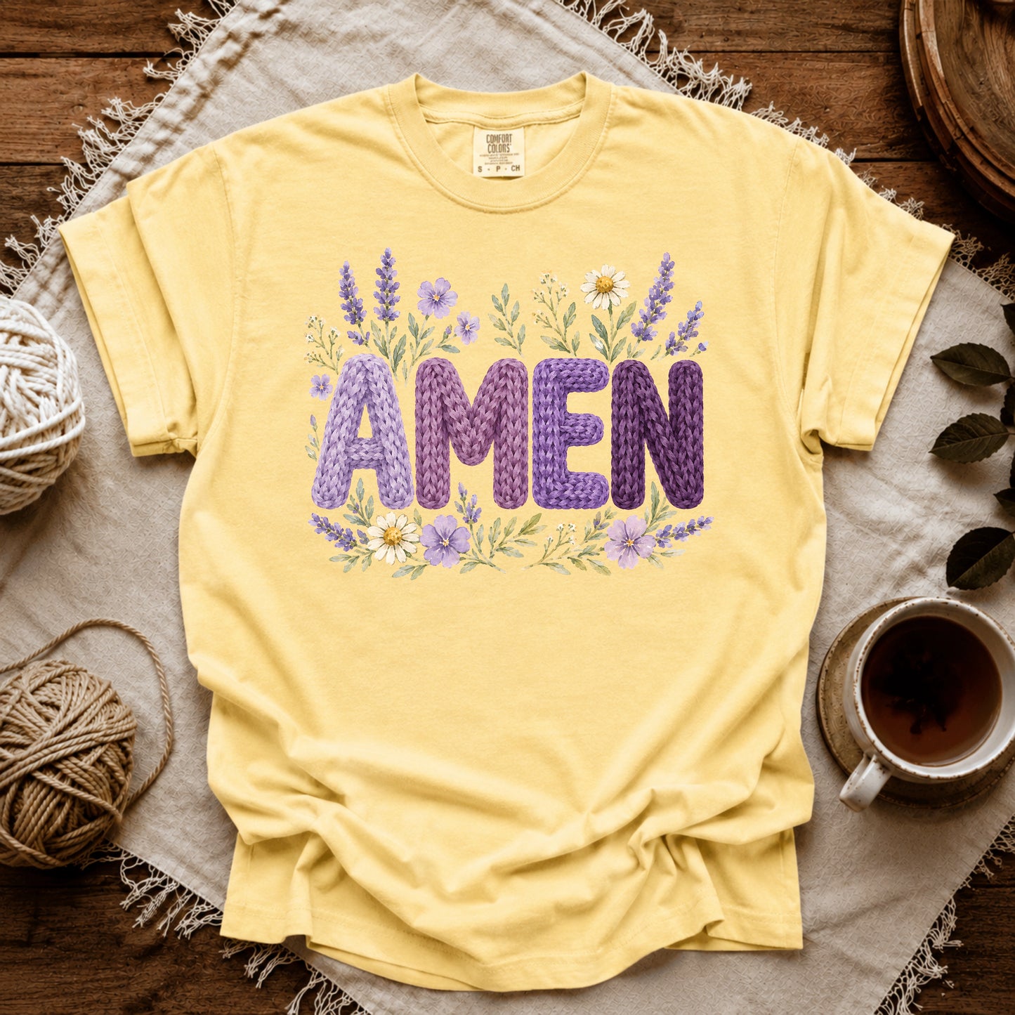 Comfort Colors Amen T-shirt