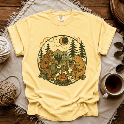 Comfort Colors Campfire Knitting Friends T-shirt