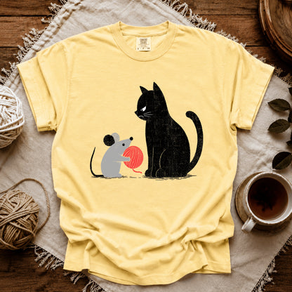 Comfort Colors Cat And Mice T-shirt