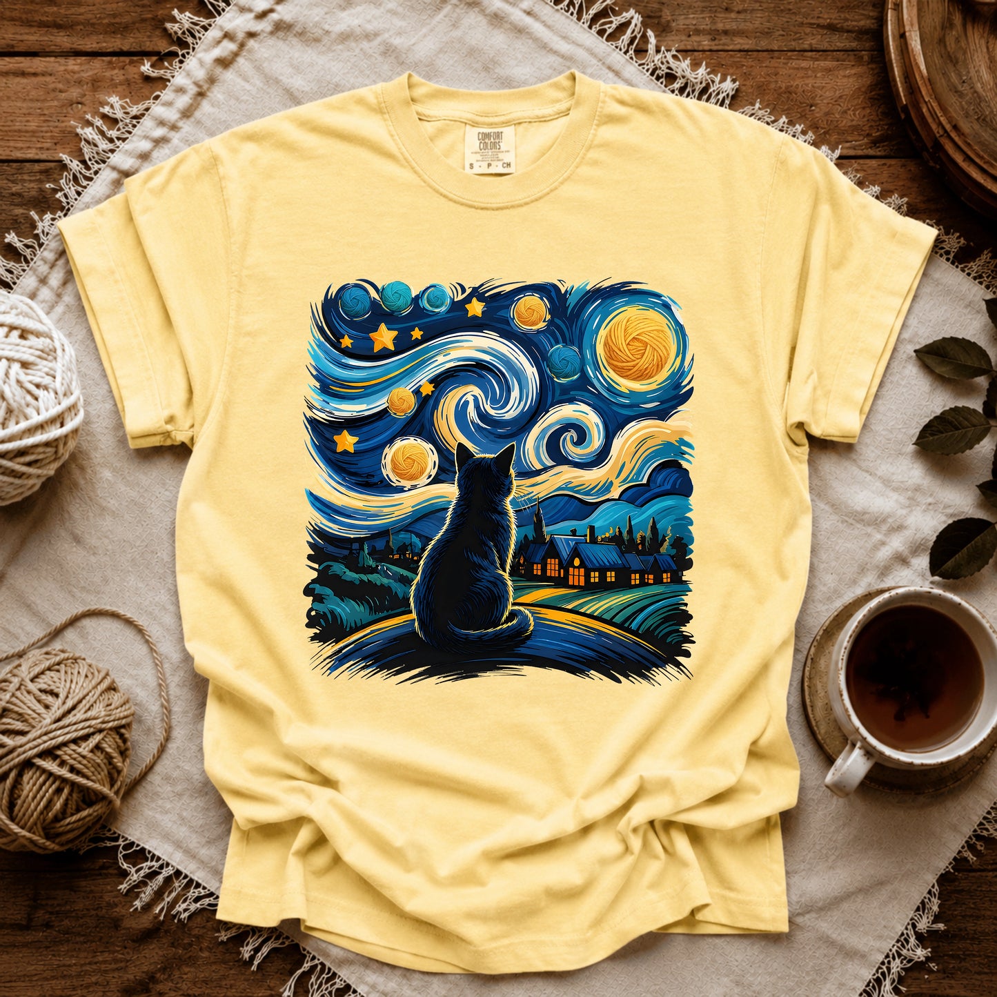 Comfort Colors Cat World T-shirt