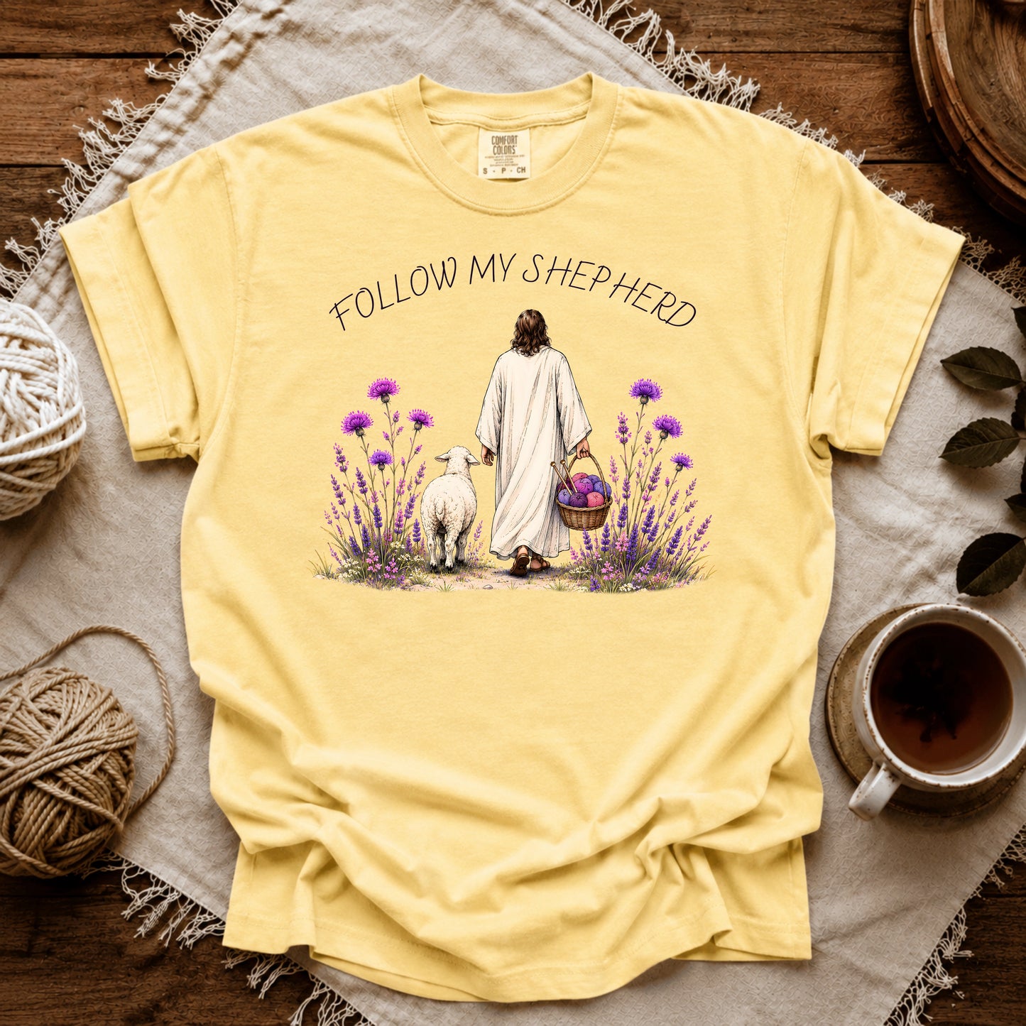 Comfort Colors Follow My Shepherd T-shirt