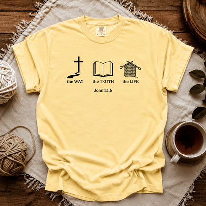Comfort Colors Knitting Is Life T-shirt