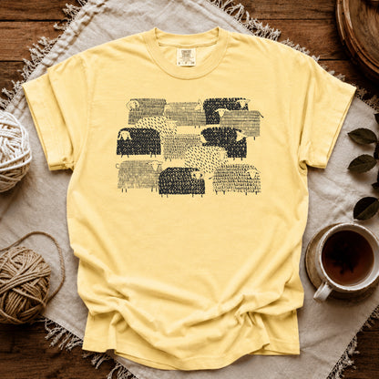 Comfort Colors Sheep Happens T-shirt