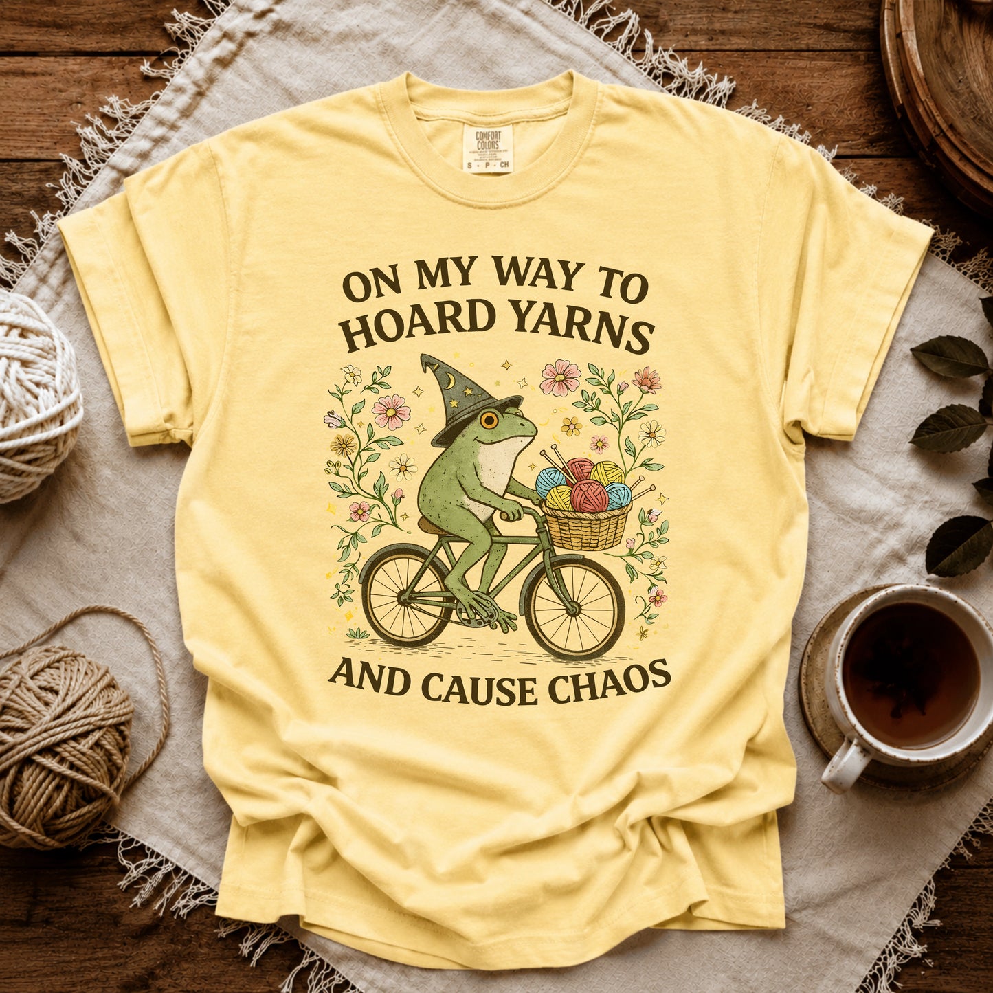 Comfort Colors Way To Hoard Yarns T-shirt