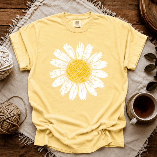 Comfort Colors Yarn Daisy T-shirt