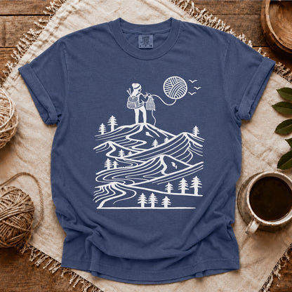 Comfort Colors A Camper Knitting The Sun T-shirt