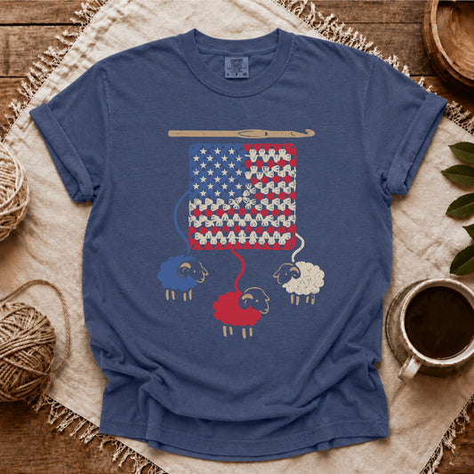 Comfort Colors America Granny Flock T-shirt