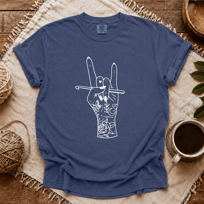 Comfort Colors Crocheting Rock T-shirt