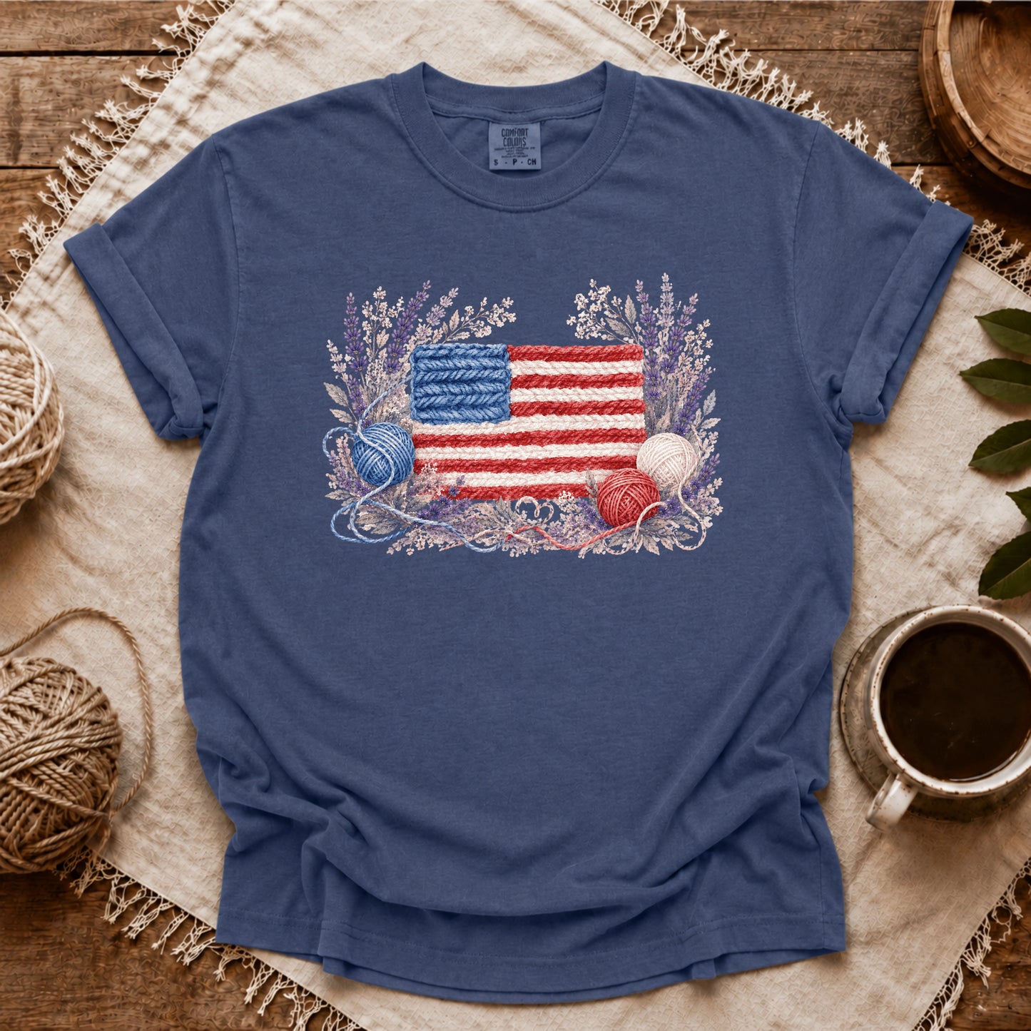 Comfort Colors Floral Liberty T-shirt