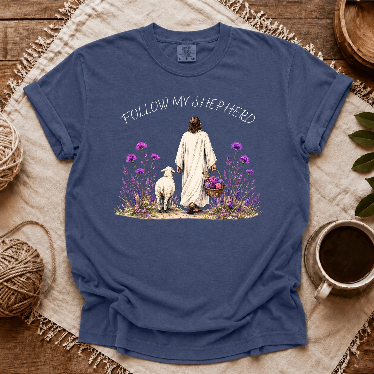 Comfort Colors Follow My Shepherd T-shirt