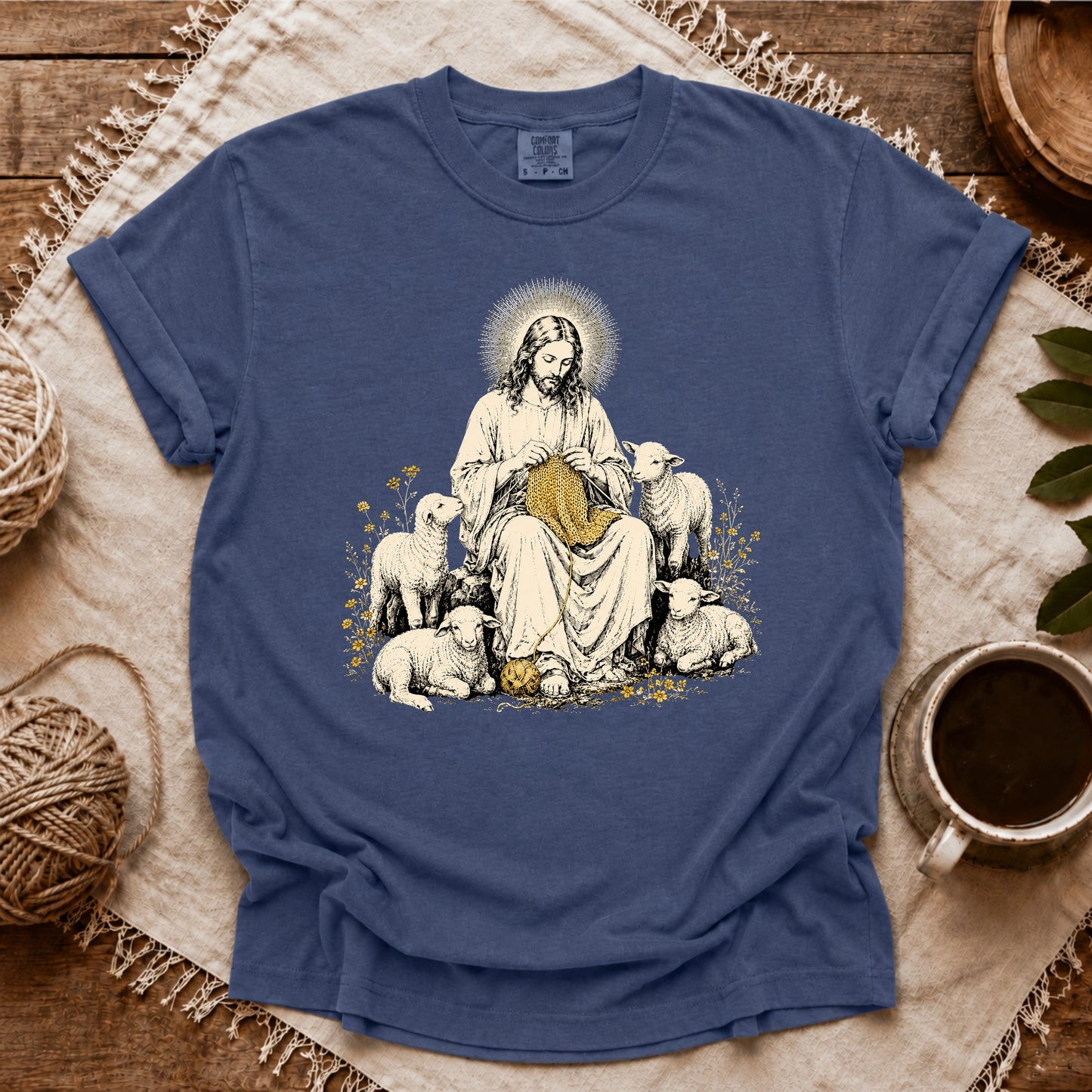 Comfort Colors Knitting For Better Life T-shirt