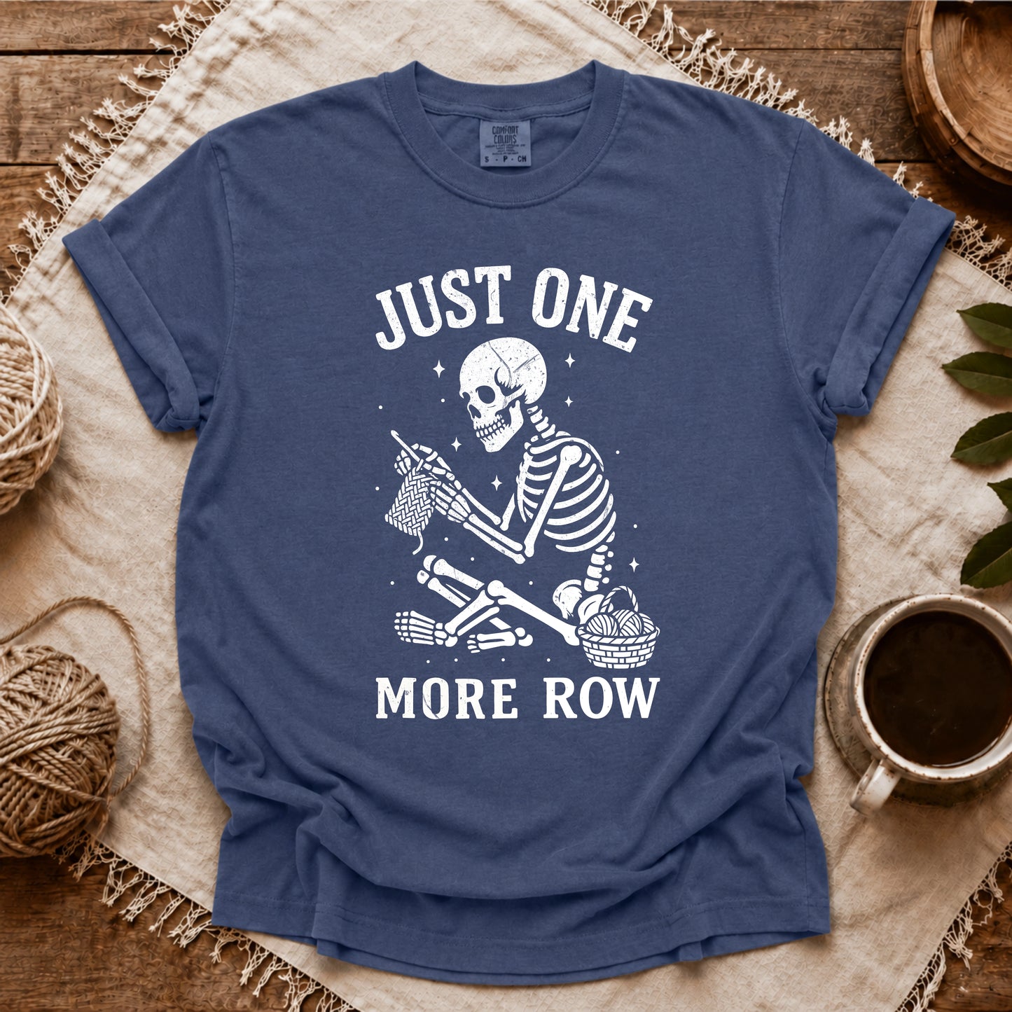 Comfort Colors One More Row Skeleton T-shirt