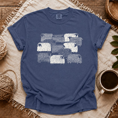 Comfort Colors Sheep Happens T-shirt