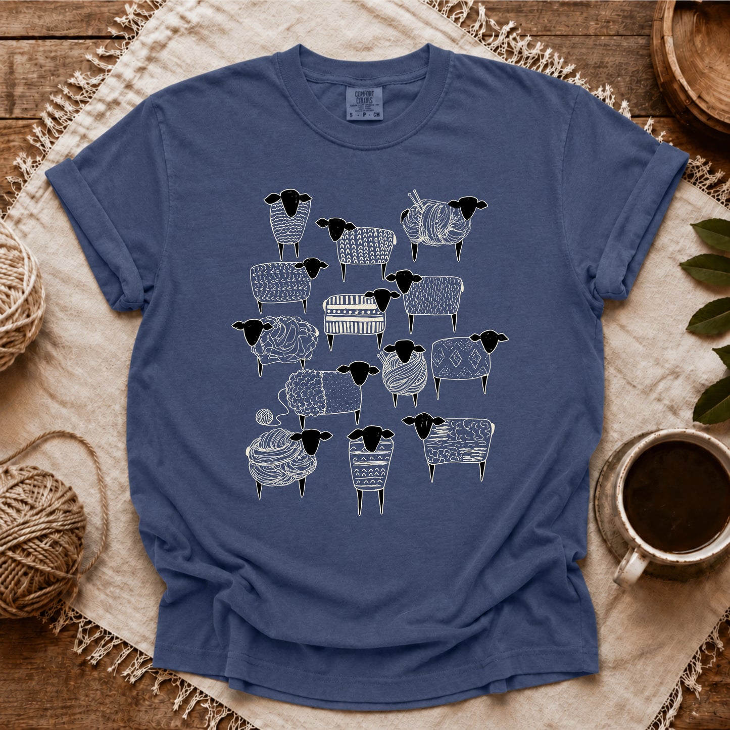 Comfort Colors Sheeps T-shirt
