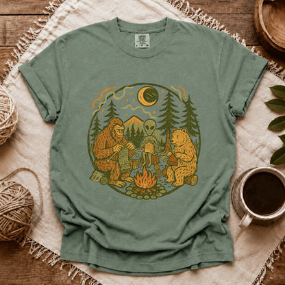 Comfort Colors Campfire Knitting Friends T-shirt