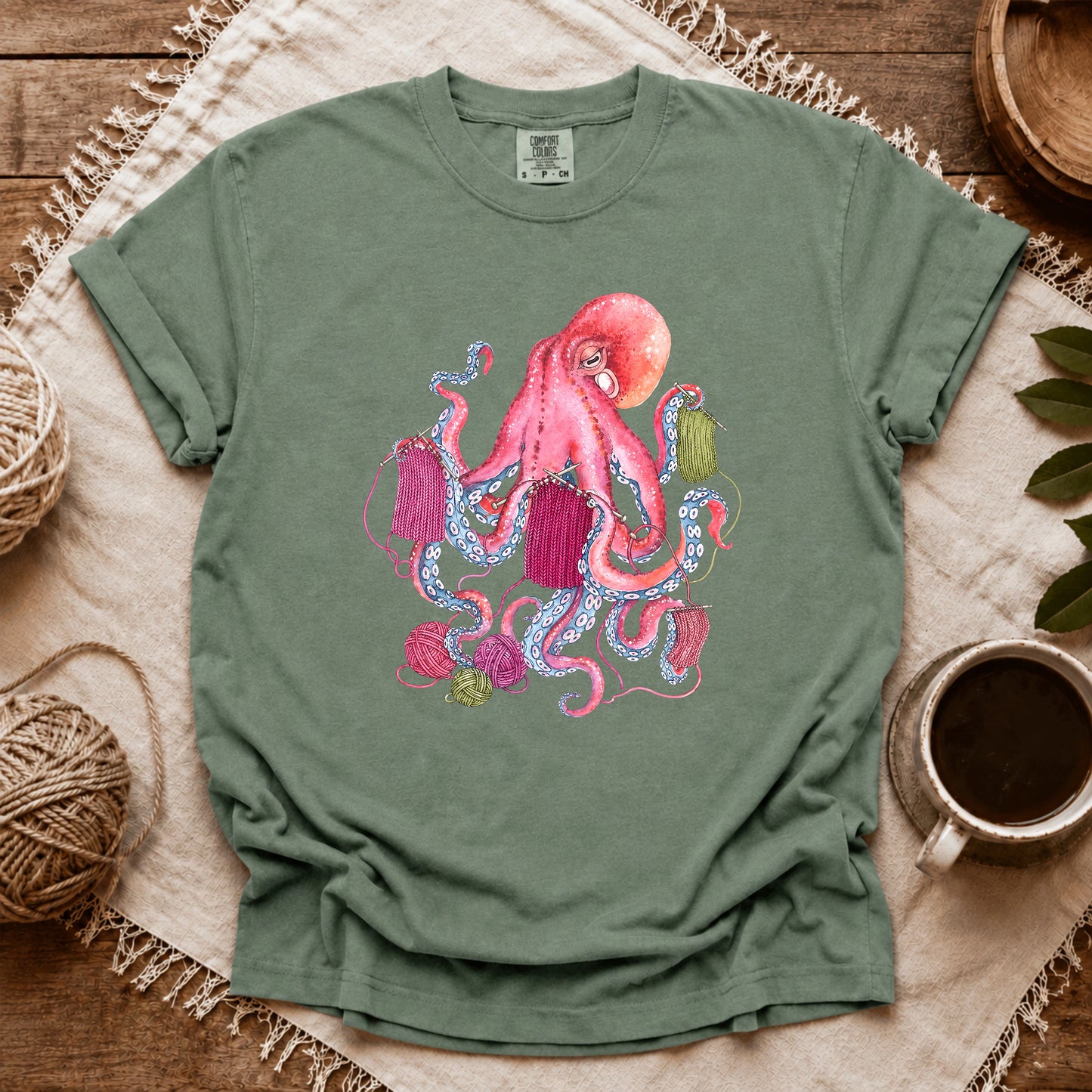 Comfort Colors Color Craftopus T-shirt