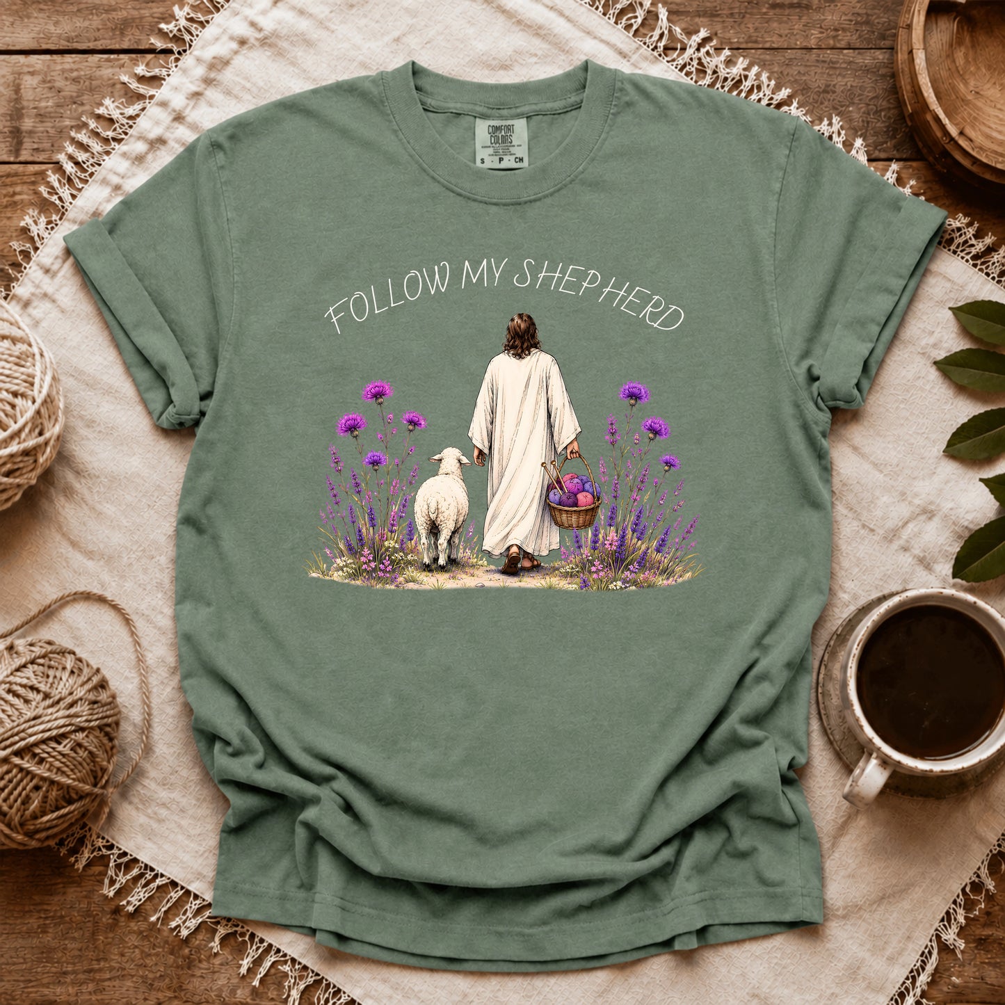 Comfort Colors Follow My Shepherd T-shirt
