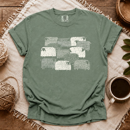 Comfort Colors Sheep Happens T-shirt