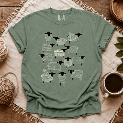 Comfort Colors Sheeps T-shirt