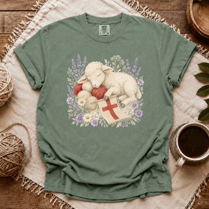 Comfort Colors The Lamb Who Knits Faith T-shirt