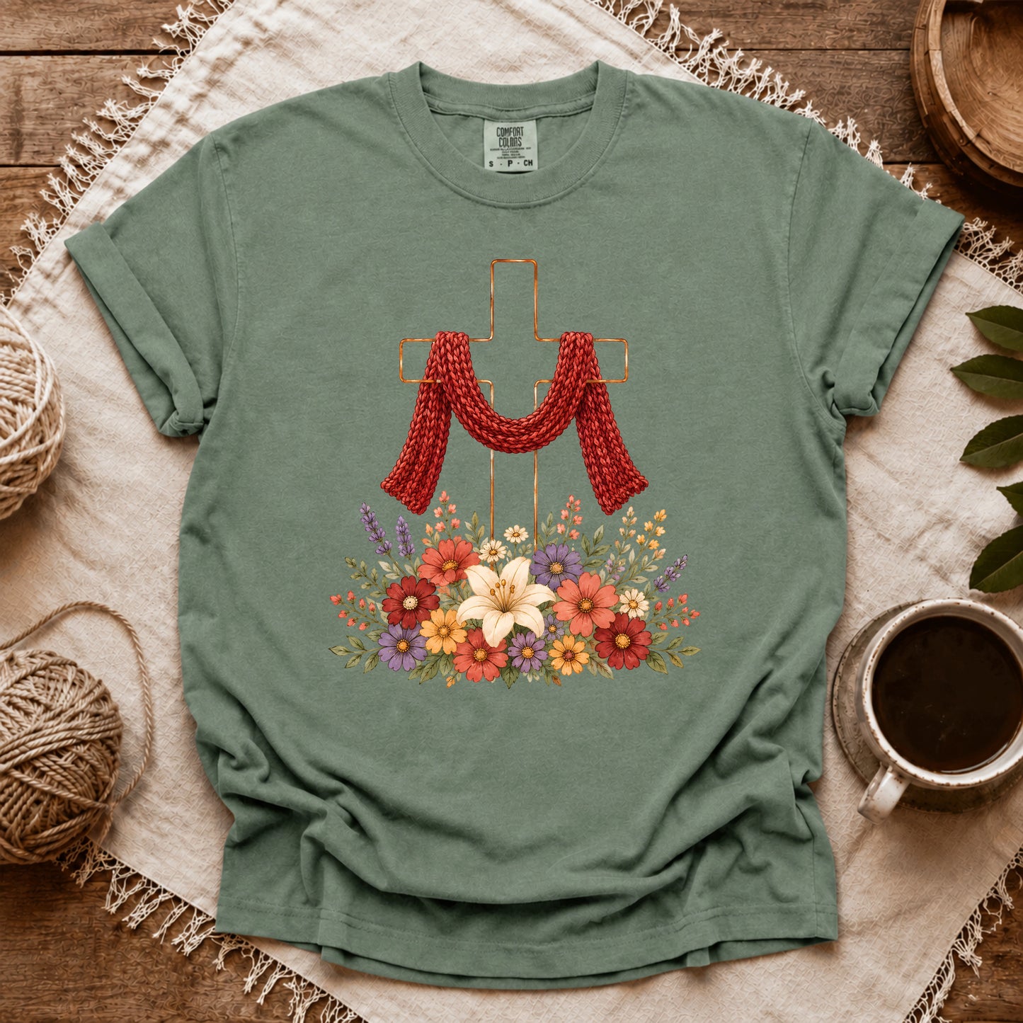 Comfort Colors Wrapped in Grace T-shirt