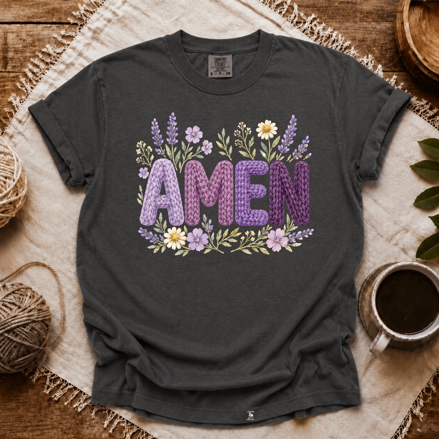 Comfort Colors Amen T-shirt