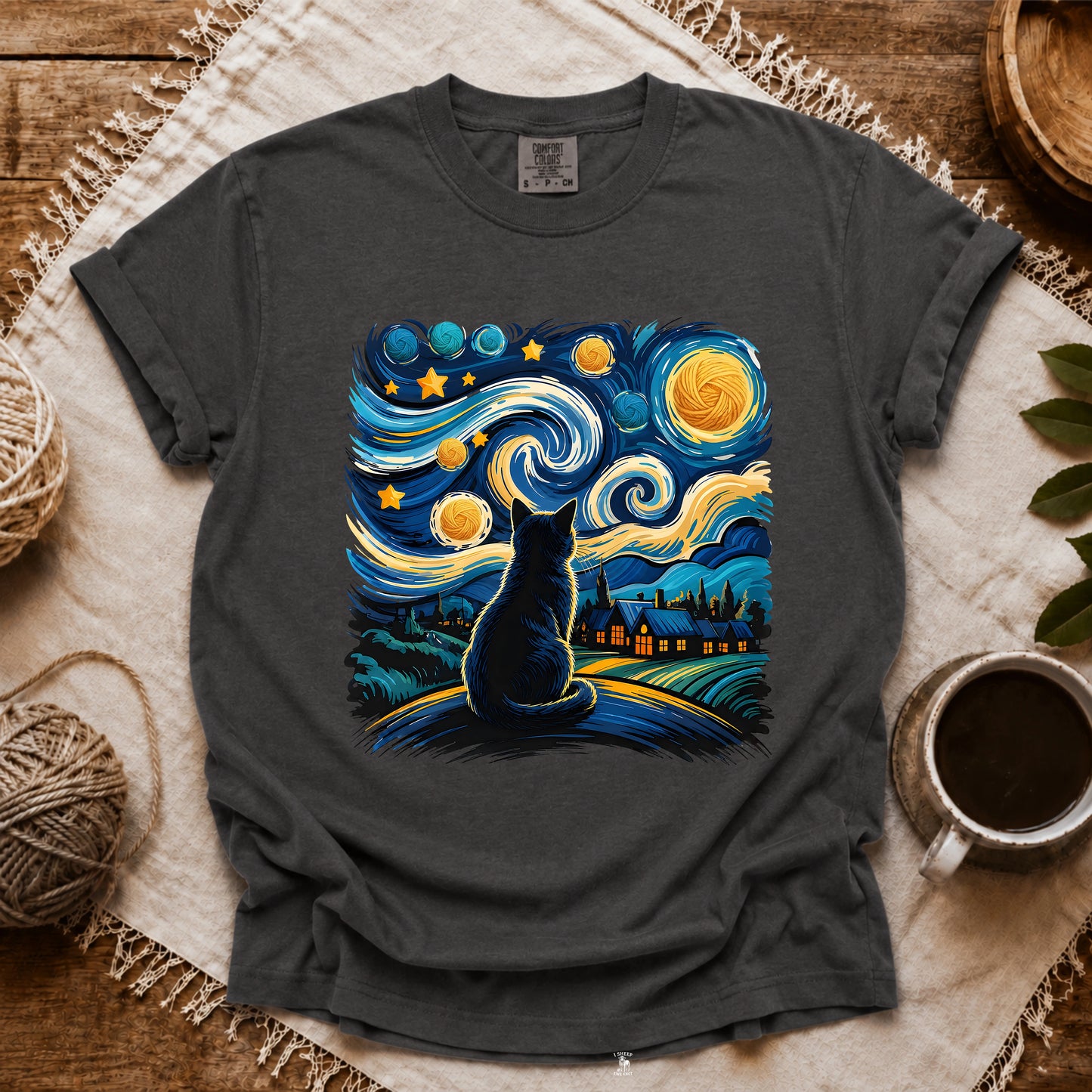 Comfort Colors Cat World T-shirt