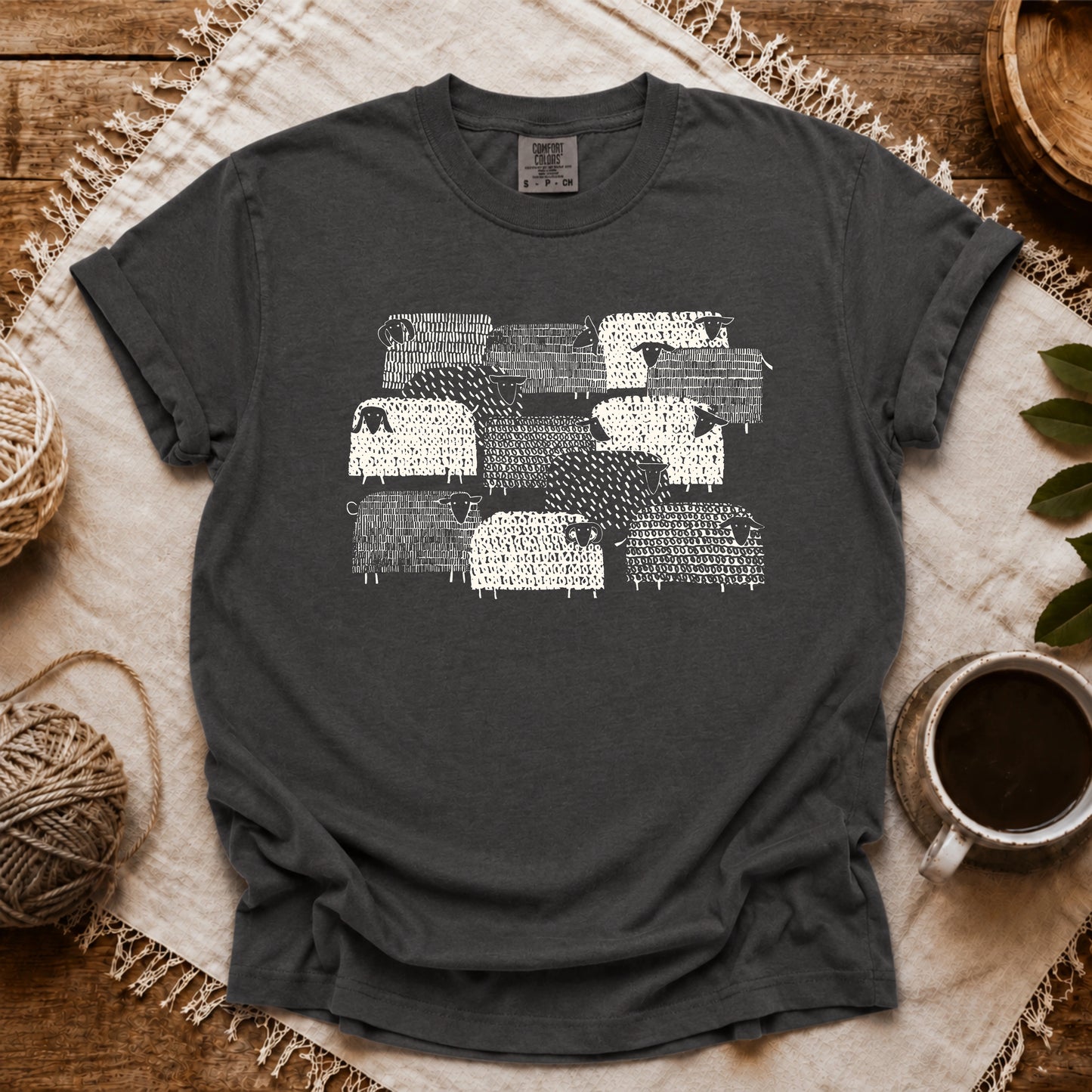 Comfort Colors Sheep Happens T-shirt