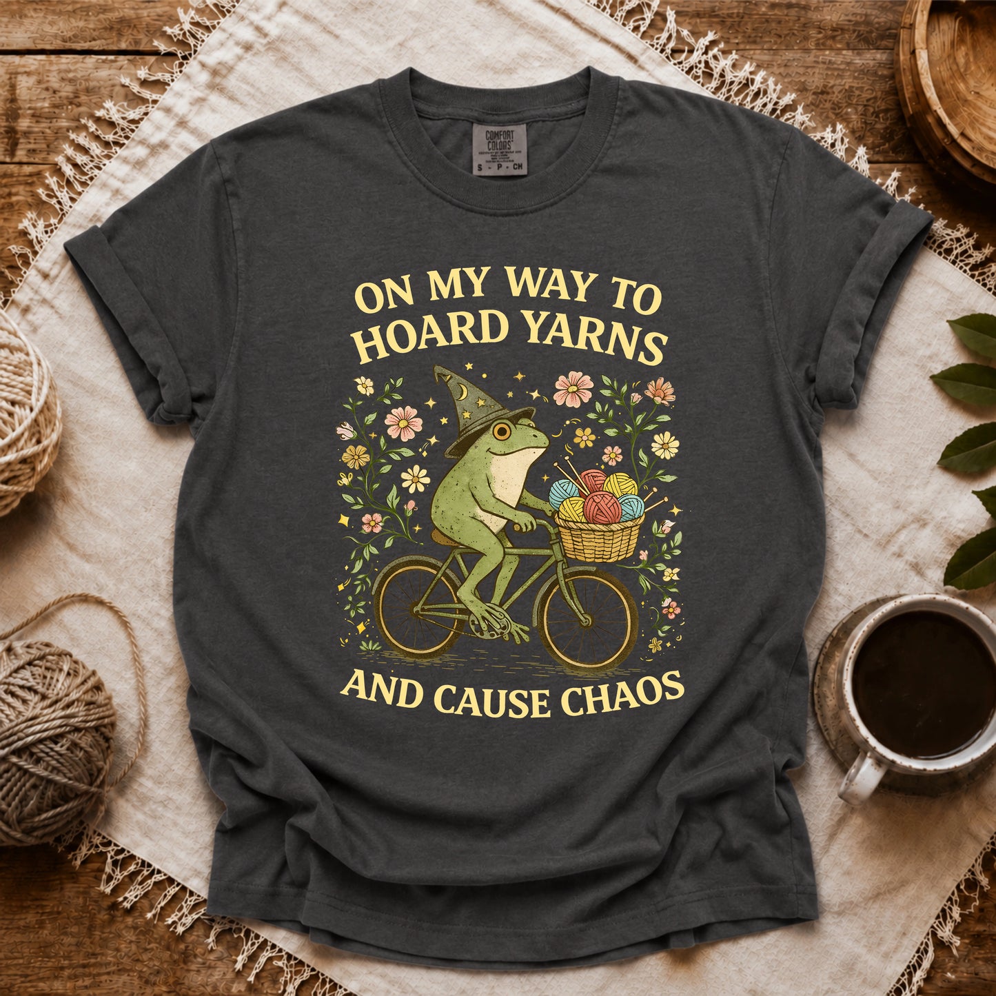 Comfort Colors Way To Hoard Yarns T-shirt
