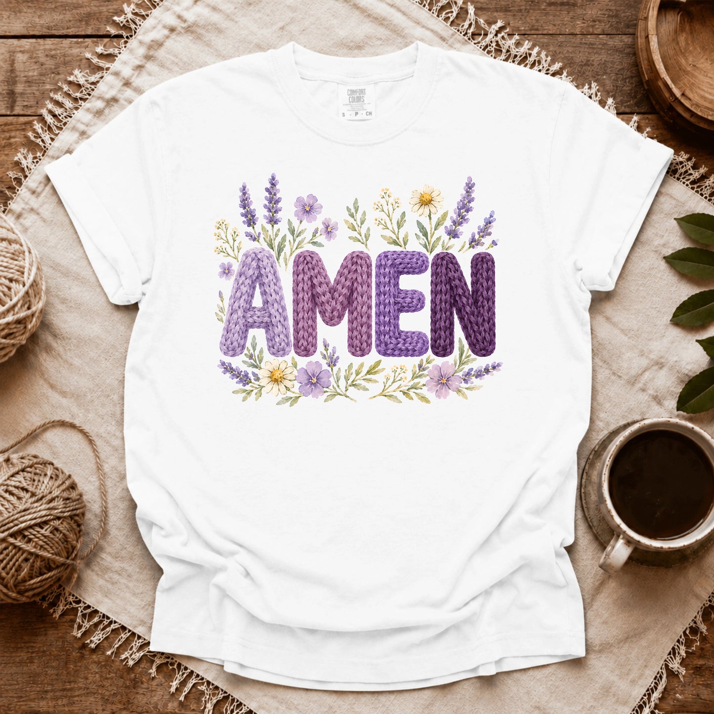 Comfort Colors Amen T-shirt