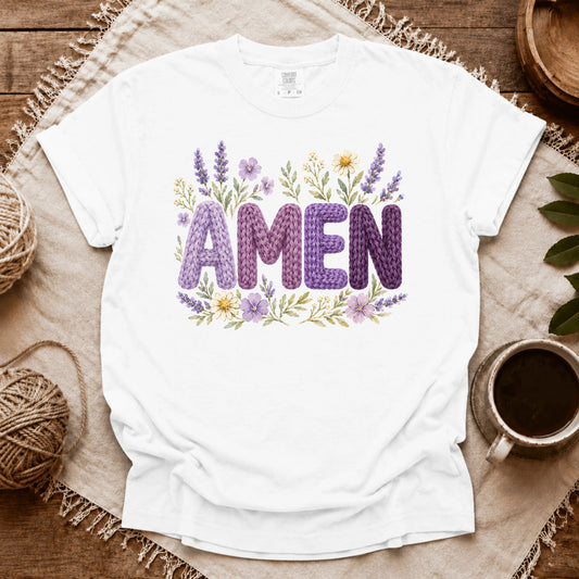 Comfort Colors Amen T-shirt