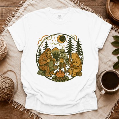 Comfort Colors Campfire Knitting Friends T-shirt