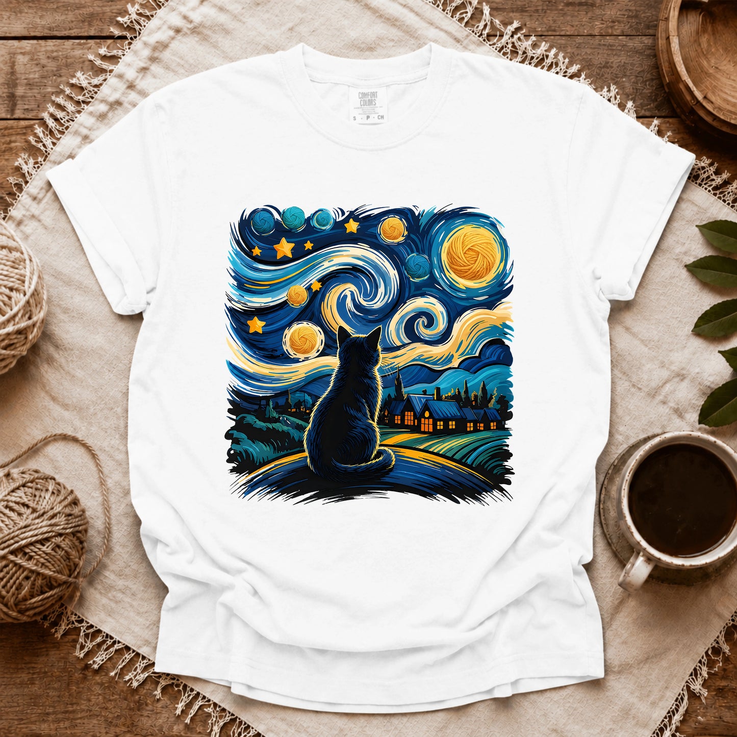 Comfort Colors Cat World T-shirt