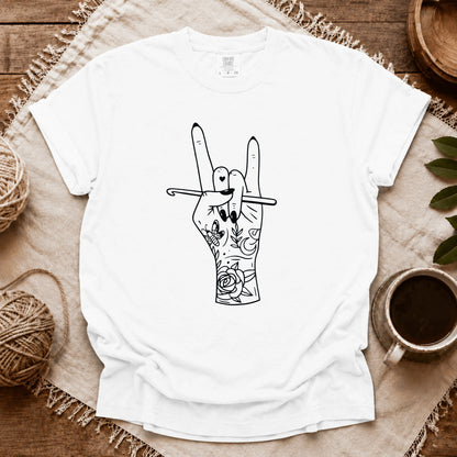 Comfort Colors Crocheting Rock T-shirt