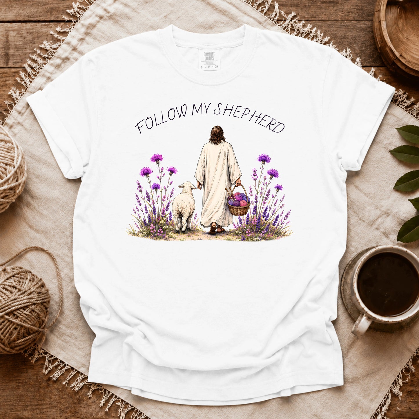 Comfort Colors Follow My Shepherd T-shirt