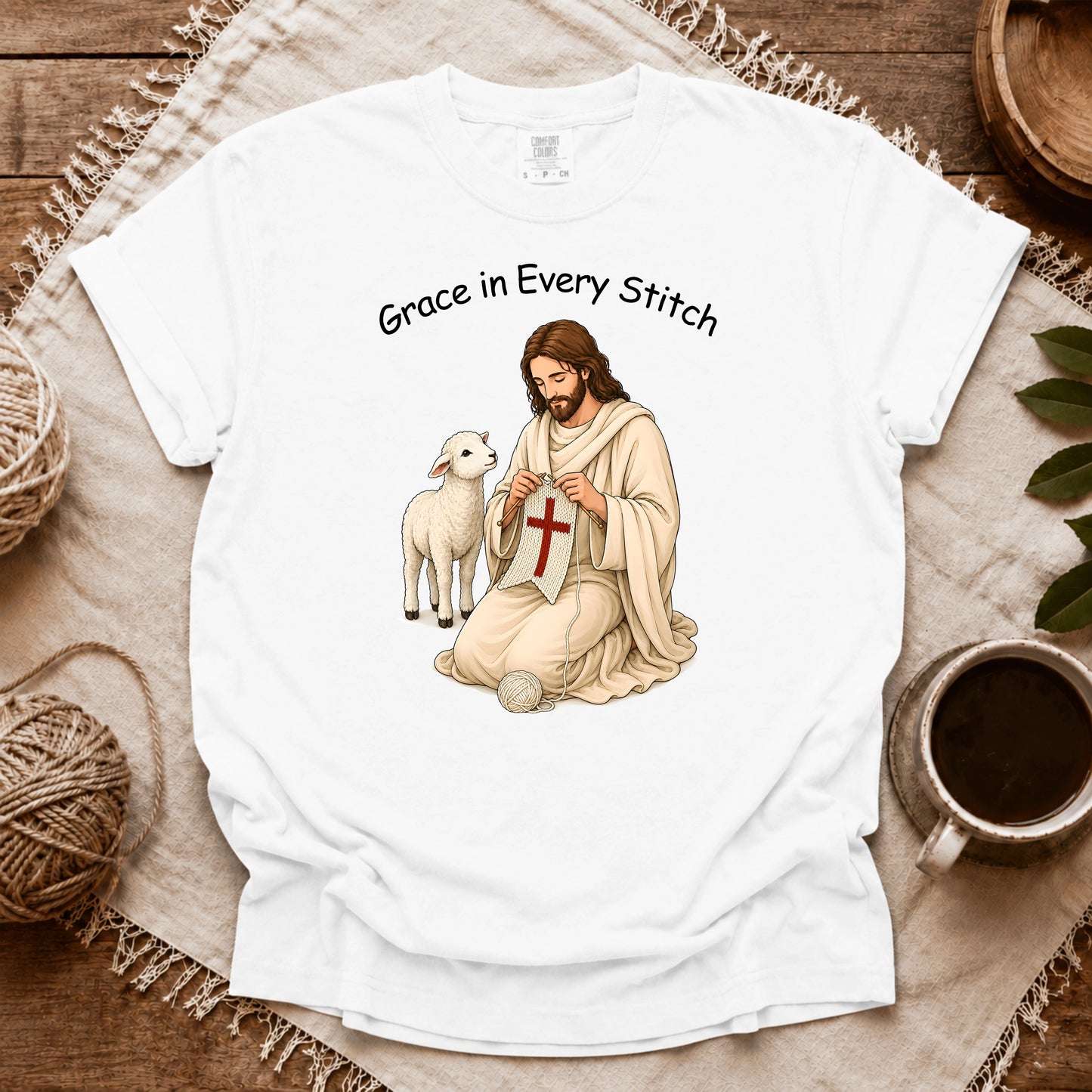 Comfort Colors Grace In Every Stitch T-shirt