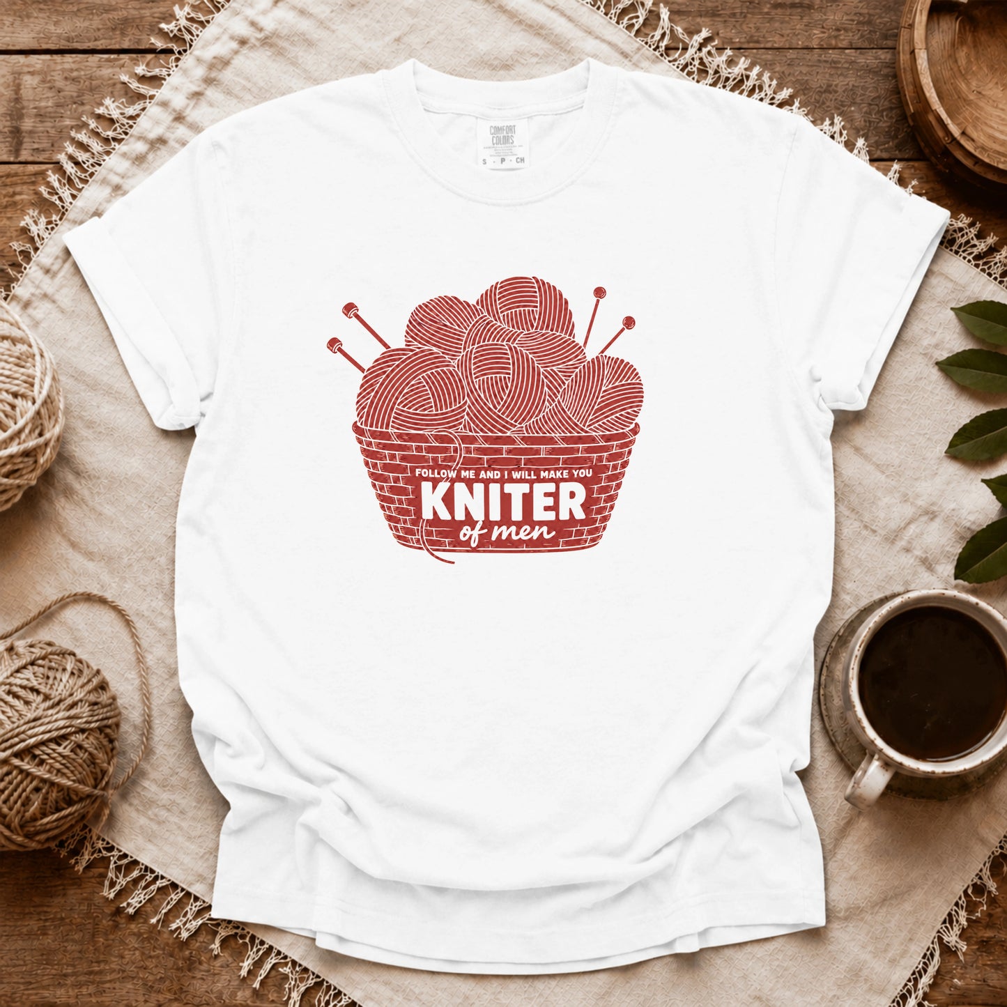 Comfort Colors Knitter Of Men T-shirt