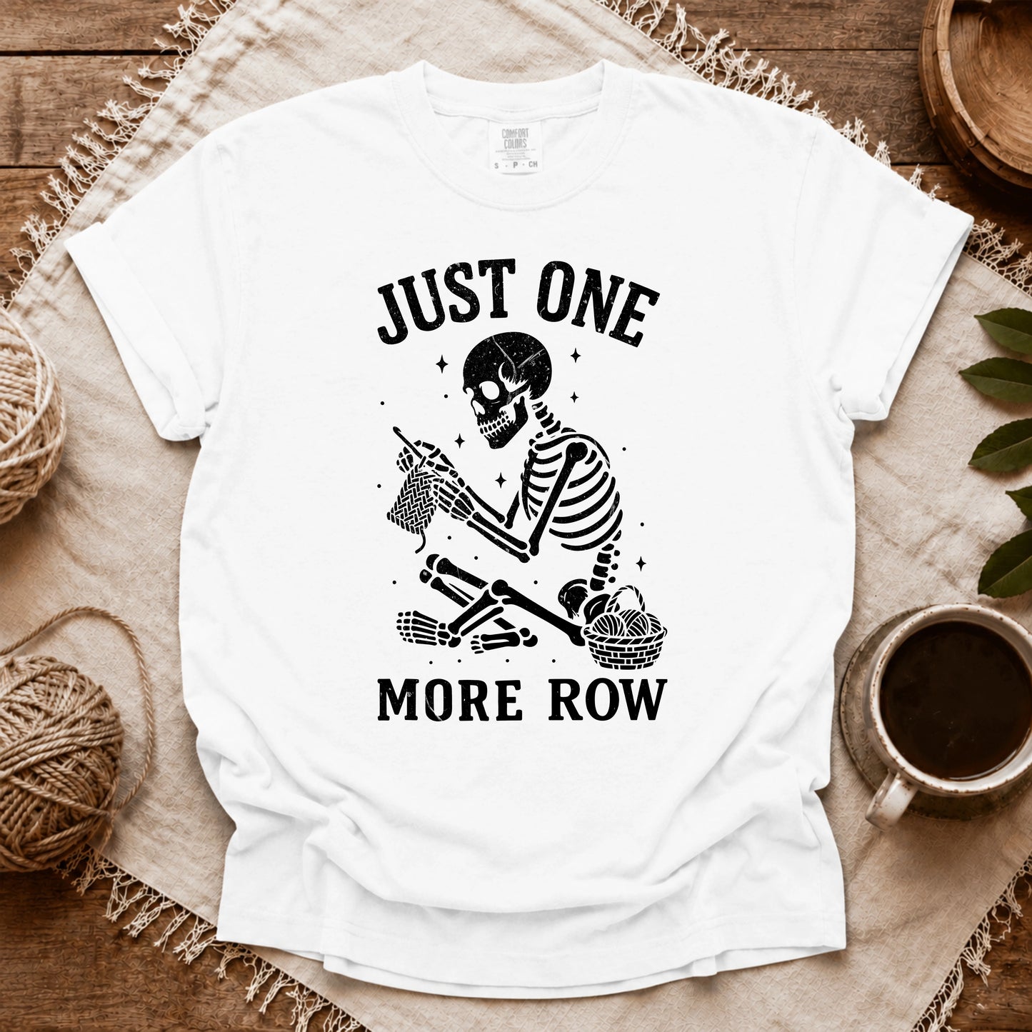 Comfort Colors One More Row Skeleton T-shirt