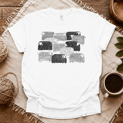 Comfort Colors Sheep Happens T-shirt