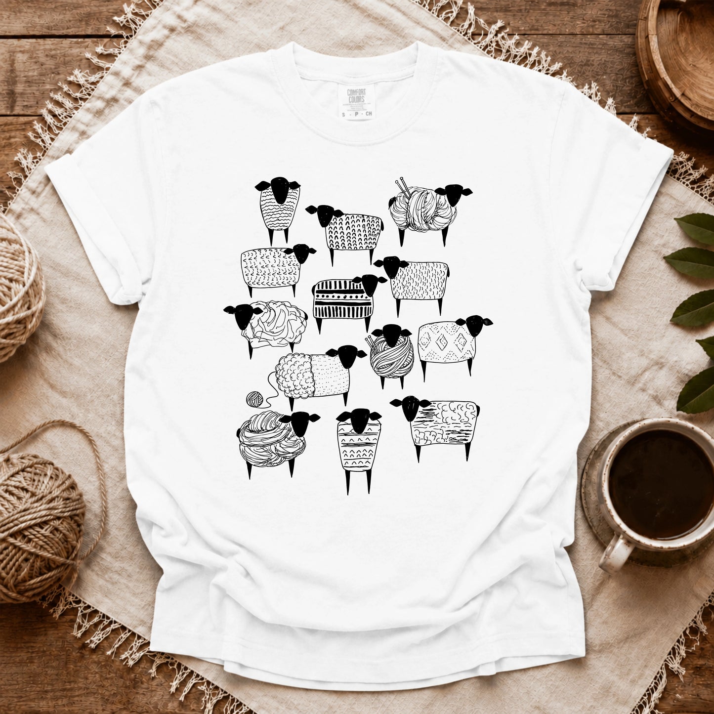 Comfort Colors Sheeps T-shirt