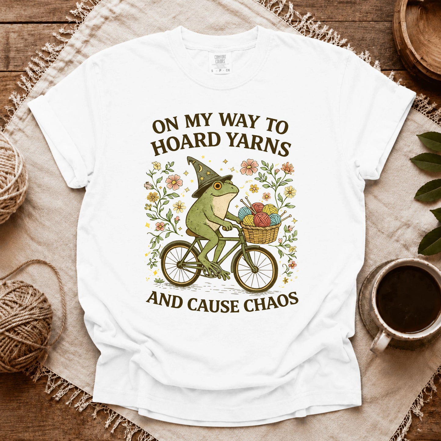 Comfort Colors Way To Hoard Yarns T-shirt