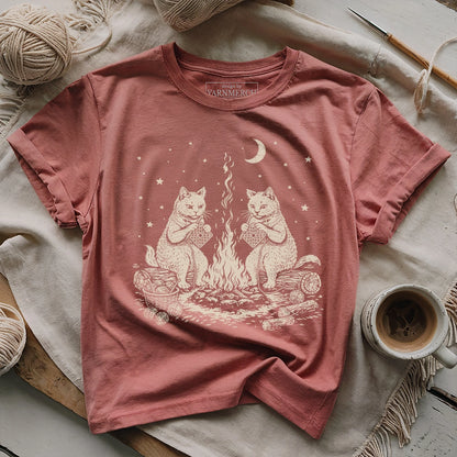 Campfire Crocheting Together T-shirt