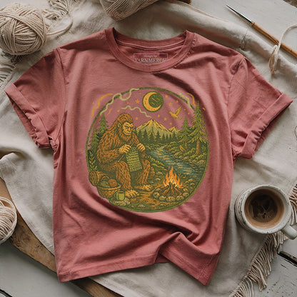 Campfire Knitting Bigfoot T-shirt