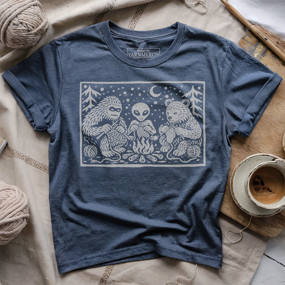 Campfire Knitting Club T-shirt