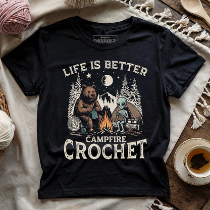Campfire & Crochet T-shirt